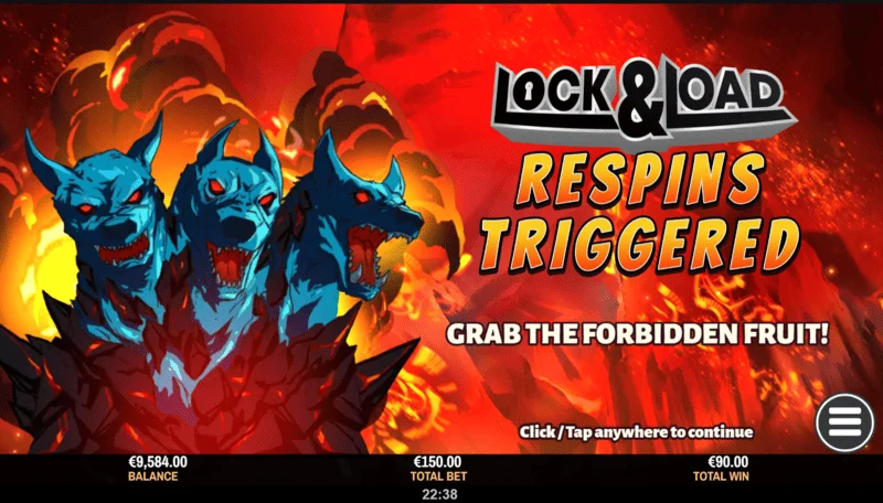 Hercules Fortune Quest - Lock & Load respins